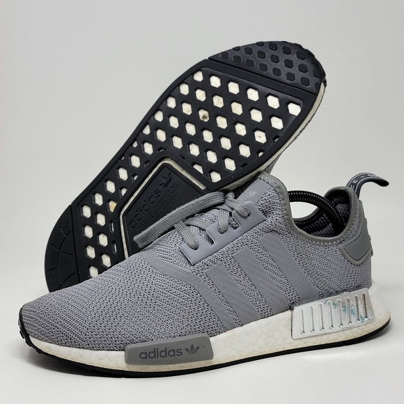 Adidas NMD R1 Women's Size 10 Running Athletic Sneaker Gray EE5175 Pre-owned - Picture 1 of 10